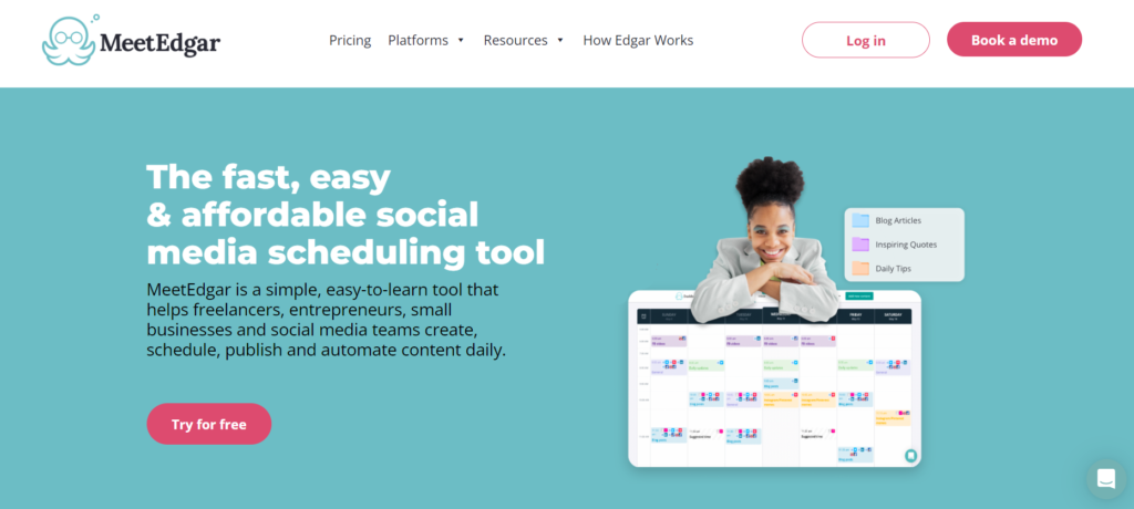 MeetEdgar: A Social Media Automation Software