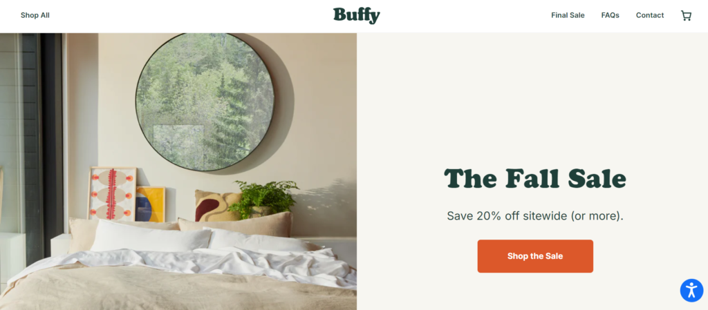 Buffy - a cool online store to buy and get inspire