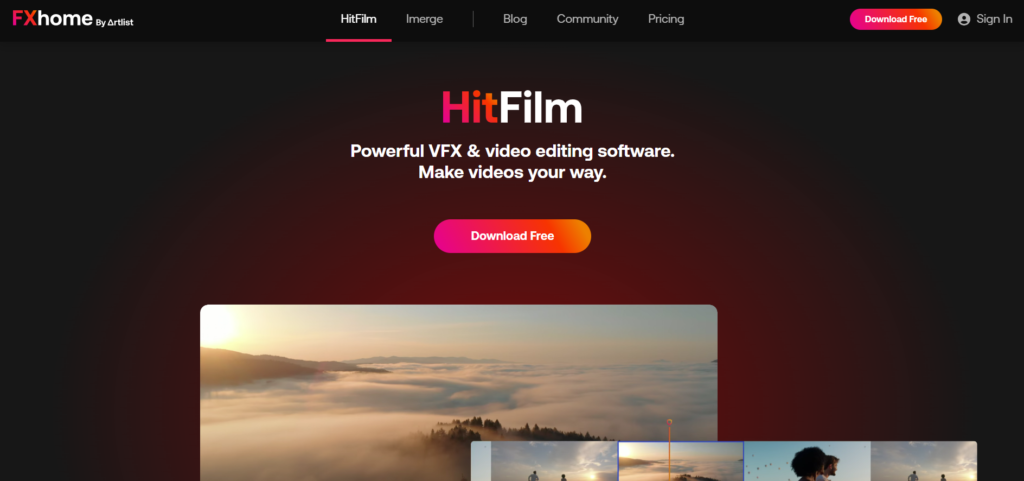 HitFilm Express - a video editor