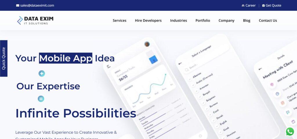 Dataeximit - A web development service provider