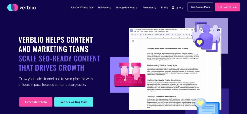 Verblio – The Scalable Content Platform