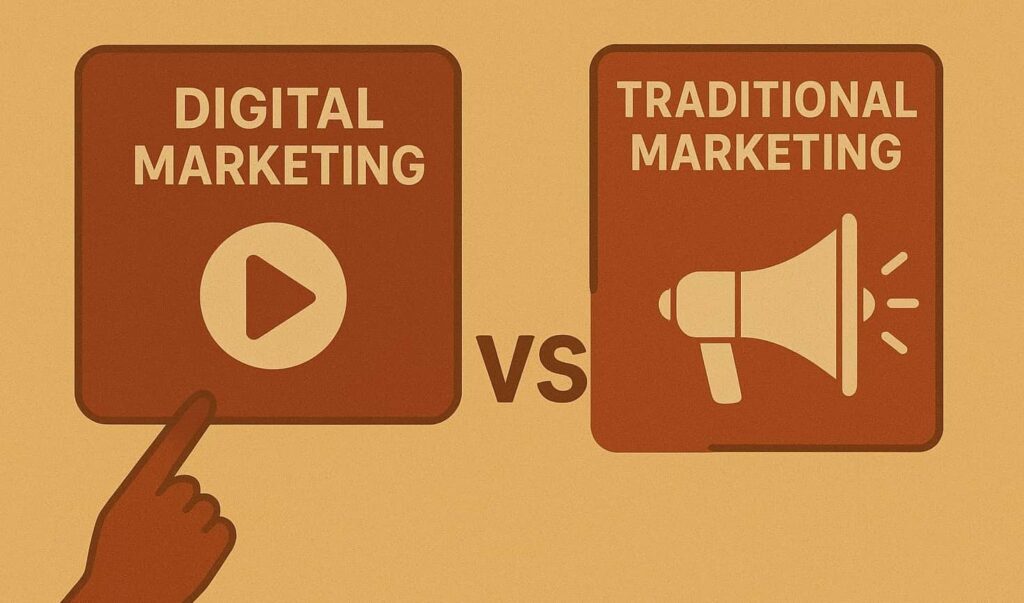 Digital Marketing vs Traditional Marketing – The Major Differences