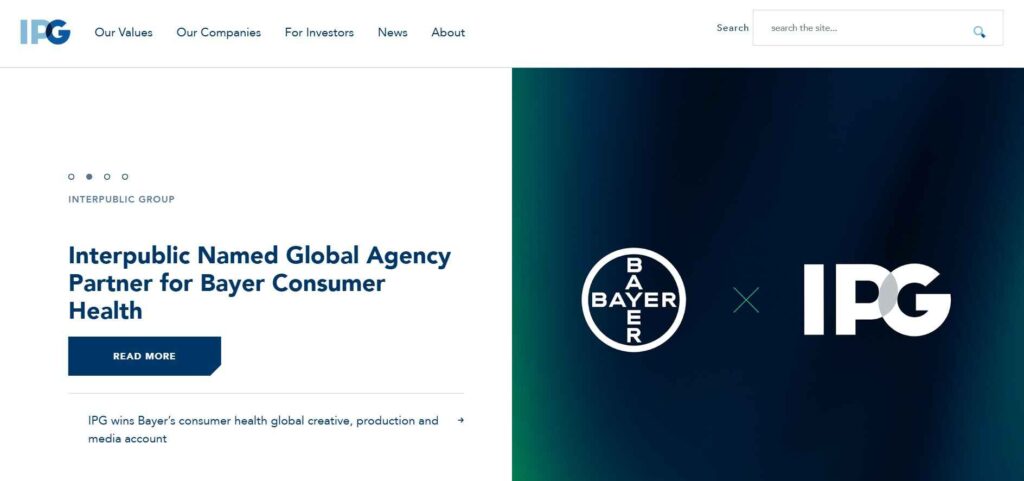 The Interpublic Group of Companies (IPG) agencies