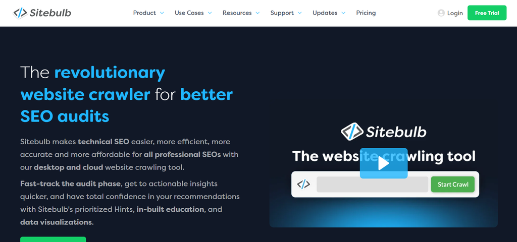 Sitebulb SEO auditing tool